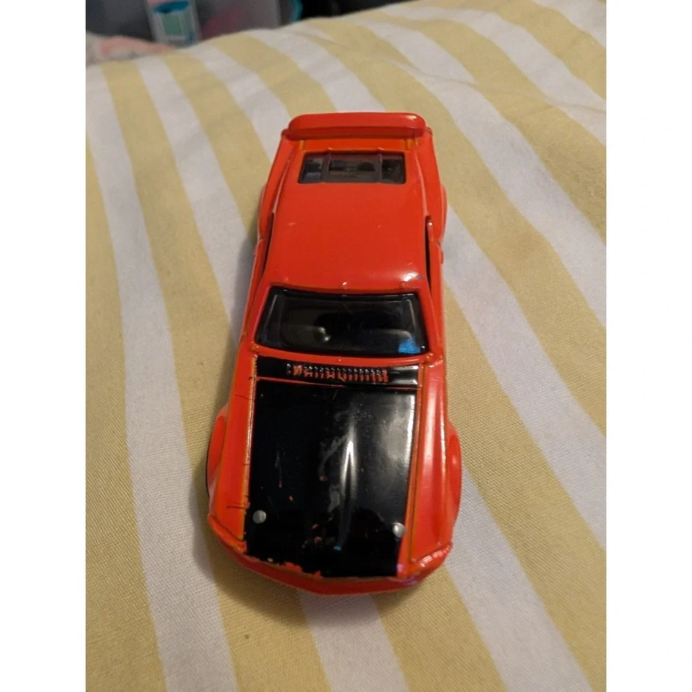 Hot Wheels 69 Ford Mustang Boss 302 Orange Workshop 195/250 Diecast Car